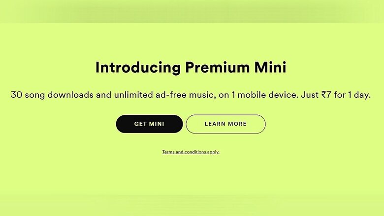 Spotify Premium Mini Subscription Launched in India With Revised Daily and Weekly Rates