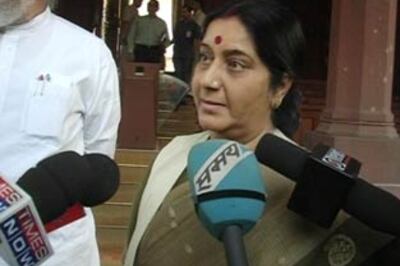 Cakewalk for Sushma? Cong rival's papers rejected