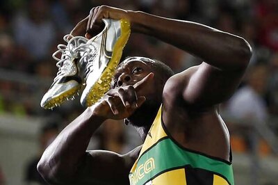 Usain Bolt sets year's fastest time for 100m
