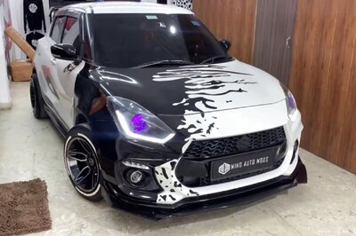 This Maruti Suzuki Swift With a Custom Wrap and Body Kit is Garnering a Lot of Attention