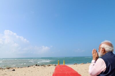 Tamil Nadu: Ahead of 'Pran Pratishtha', PM Modi Visits Ram Setu's Origin Point | See Pics