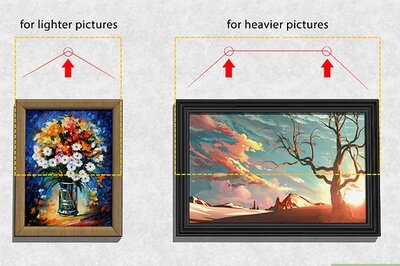 How to Hang Pictures on a Concrete Wall