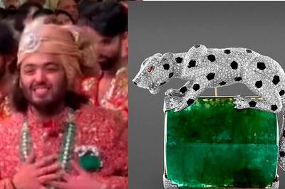 Anant Ambani Takes Over Groom Glamour in a Stunning Panther Emerald and Diamond Brooch at Wedding Ceremony