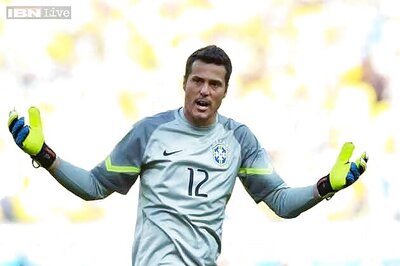 World Cup 2014: Julio Cesar repays Scolari's faith