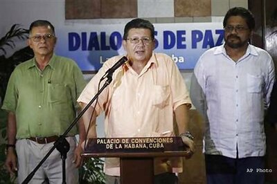 Colombian rebels suspend peace talks in Havana