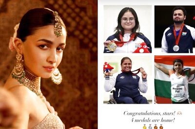 '4 Medals Are Home': Alia Bhatt Congratulates Indian Athletes On Bright Start At Paralympics 2024