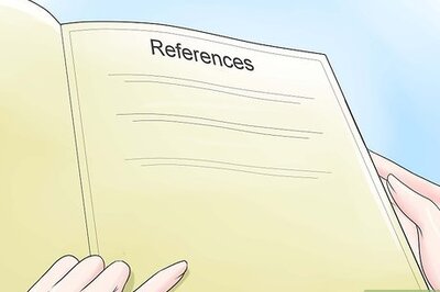 How to List References