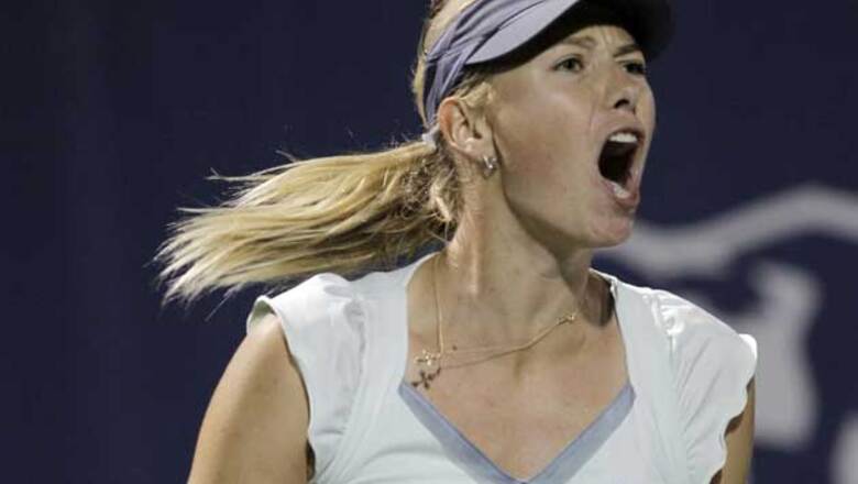 Sharapova enters Bank of West semifinals