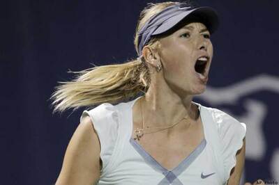 Sharapova enters Bank of West semifinals