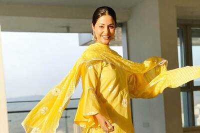 Hina Khan is a Ray of Sunshine in Gorgeous Yellow Outfit
