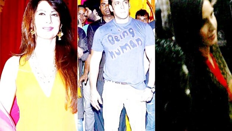 Katrina Kaif attends Salman Khan's Ganpati visarjan