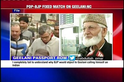 Omar slams BJP for putting conditions over Geelani's application for Indian passport