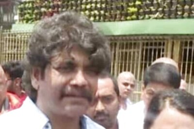 Nagarjuna And Amala visit Tirumala Temple To Seek Blessings For Their Sons’ Next Films