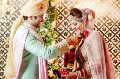 Sugandha Mishra and Sanket Bhosale Share Wedding Picture