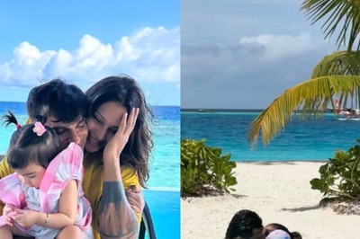 Bipasha Basu Gets A Sweet Kiss From Hubby Karan Singh Grover, Daughter Devi On Her Birthday, Photos 