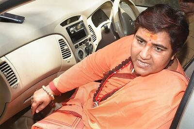 Pragya Singh Thakur Calls Gandhi 'Son of Nation', Remains Absent from BJP's 'Sankalp Yatra'