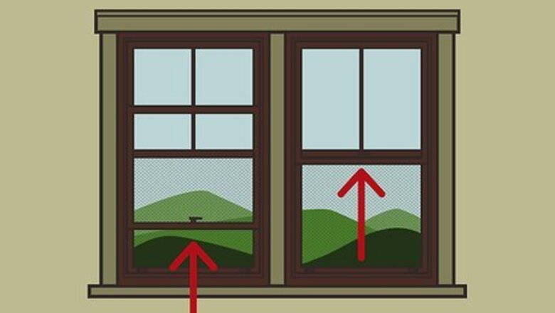 How to Open a Window Screen