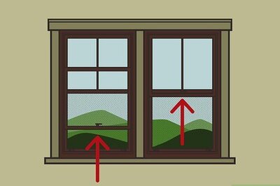 How to Open a Window Screen