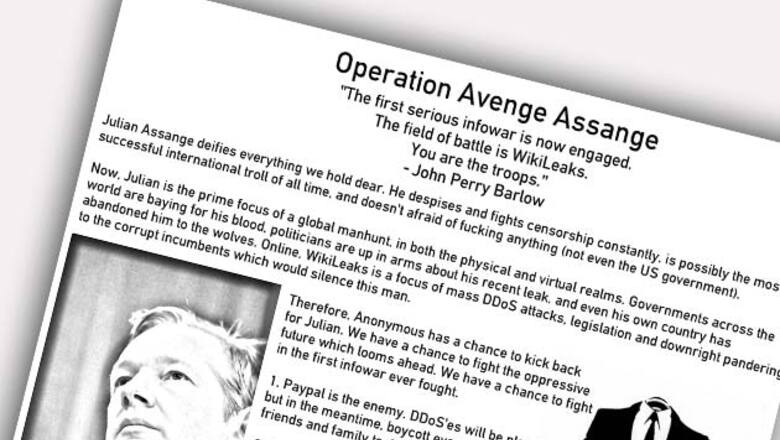 WikiLeaks triggers the first world war on the Web