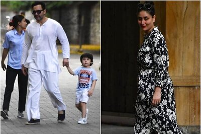 Cop Warns Kareena Kapoor and Saif Ali Khan as They Take Taimur Out Amid Coronavirus, Watch Video