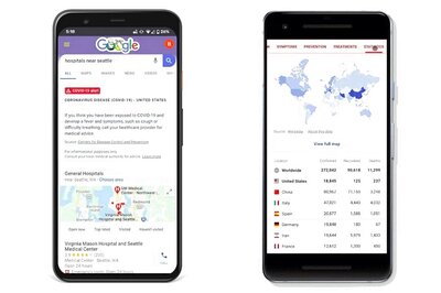 Google's COVID-19 Website Dedicated to USA is Now Live