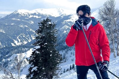 Ibrahim Ali Khan Shows Off His Skiing Skills In New Post From Kashmir Vacation
