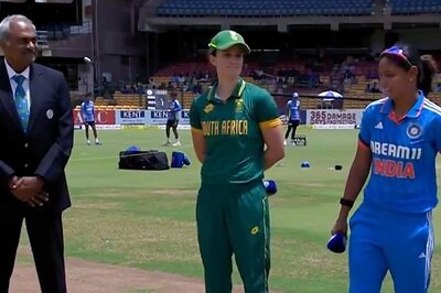 IND-W vs SA-W, 3rd ODI: India Wear Black Armbands in Honour of Late David Johnson