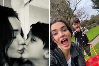 Inside Amy Jackson's 'Emosh' Birthday Celebration With Son Andreas And Fiance Ed Westwick