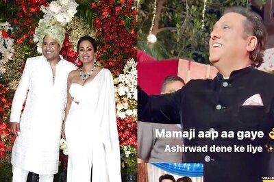 Kashmera Shah Touches Govinda's Feet at Arti's Wedding, Says 'Unhone Mere Bachchon Ko Bless Kiya'