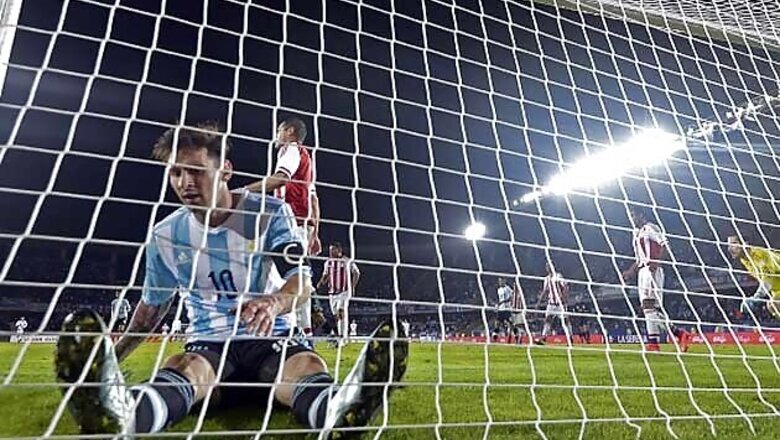 Argentina concede late goal, draw Paraguay in Copa America