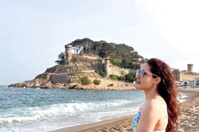 Actress Pragya Jaiswal Raises Temperatures In A Multicoloured Bikini, See Pics