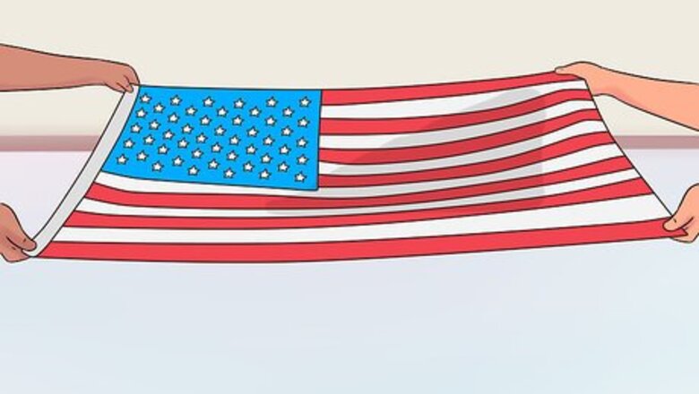 How to Fold a Flag Into a Triangle