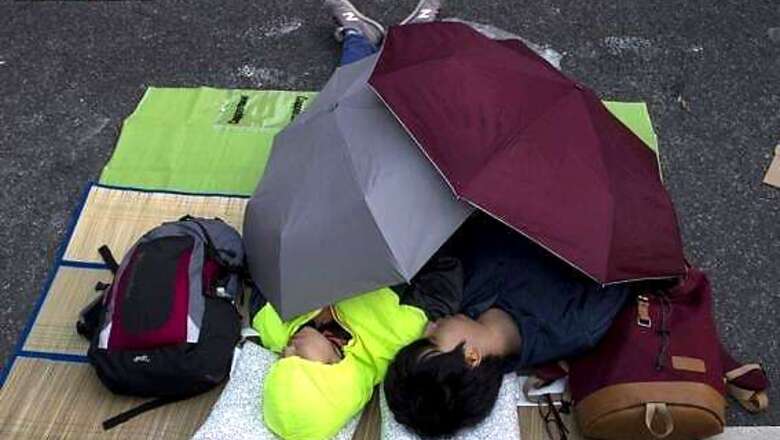 Hong Kong protests at crossroads as traffic, frustration pile up