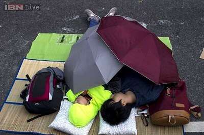 Hong Kong protests at crossroads as traffic, frustration pile up