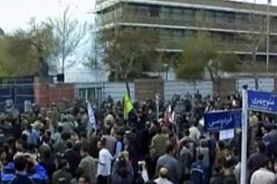 Blasts heard at British Embassy in Iran