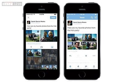 Twitter now lets you add 4 photos to a tweet, tag up to 10 people in a photo