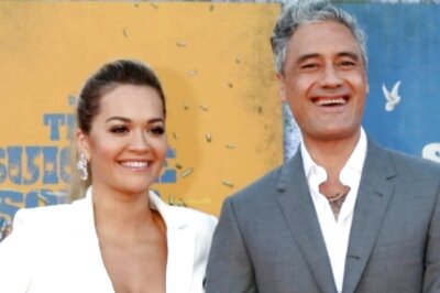Rita Ora and Taika Waititi Make Red Carpet Debut As Couple at Suicide Squad Premiere