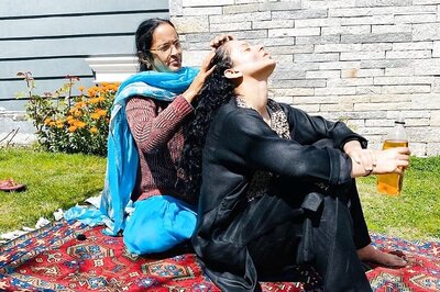 In Pics: Kangana Ranaut’s Mother Oiling Her Hair Amid Self-Quarantine Refreshes Childhood Memories