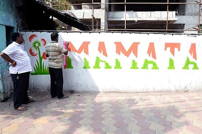 Poll graffiti is still alive and kicking in Bengal ahead of state elections