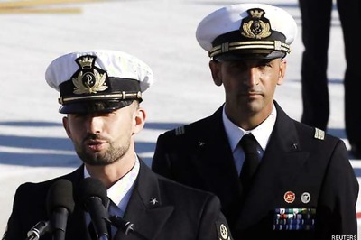 Italian senator claims marine won't return to India, MEA says remark not official