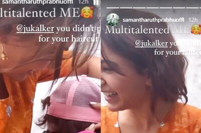 Samantha Ruth Prabhu Flaunts Her Hidden Talent, Turns Hairstylist for Celebrity Fashion Designer