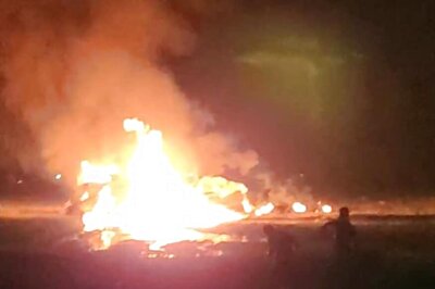 Trainer Plane Catches Fire in Amethi, Pilot Safe