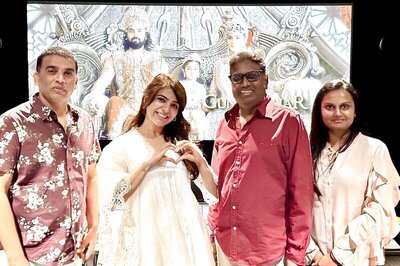 Samantha Ruth Prabhu Watches Shaakuntalam for 1st Time, Tells Gunashekar 'You Have My Heart'