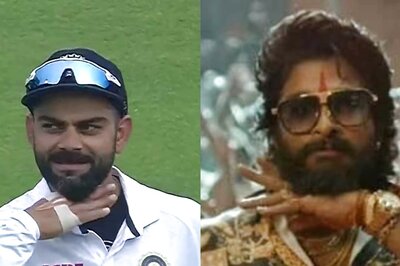 Virat Kohli Mimicking Pushpa's Iconic Gesture During Ind vs SL Test Is Bound To Impress Allu Arjun