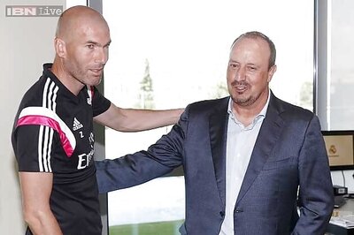 Rafael Benitez needs to win titles at Real Madrid: Zinedine Zidane