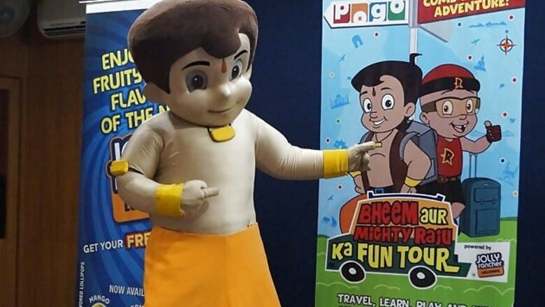 Chhota Bheem meets his young fans, talks to them about India's rich heritage