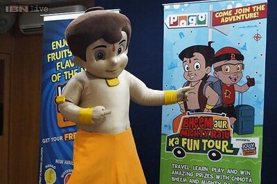 Chhota Bheem meets his young fans, talks to them about India's rich heritage