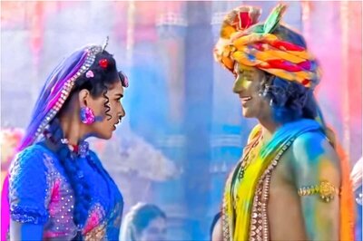 'RadhaKrishn' Holi Sequence Used 1000 Kg of Colour