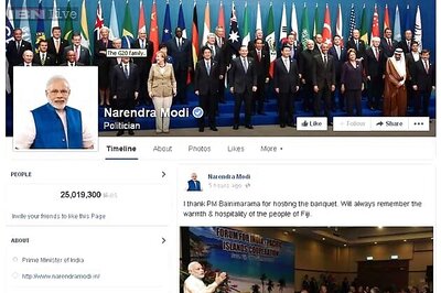 PM Modi crosses 25 million followers on Facebook, becomes second most followed after Obama