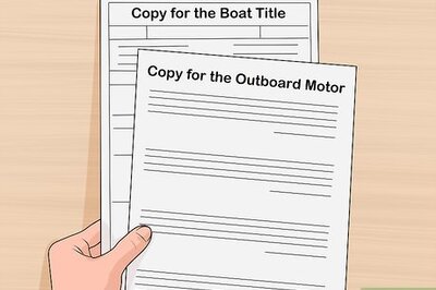 How to Transfer a Boat Title